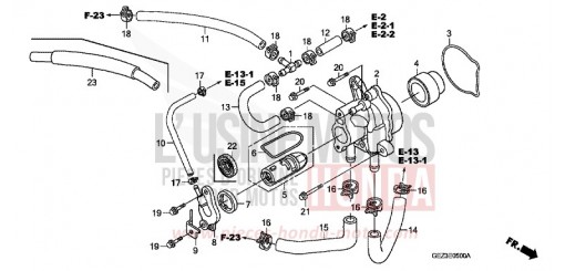 WATER PUMP NPS505 de 2005